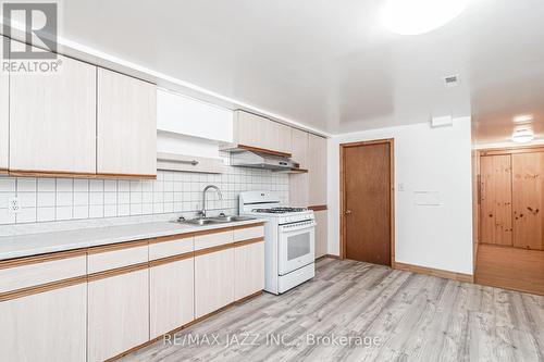 Lower - 2 Rockcliffe Street, Oshawa (Donevan), ON - Indoor Photo Showing Kitchen With Double Sink