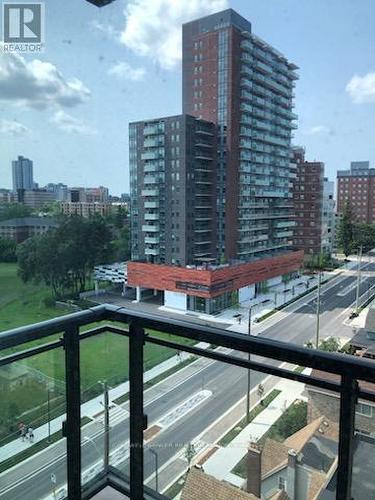 909 - 128 King Street N, Waterloo, ON - Outdoor With Balcony