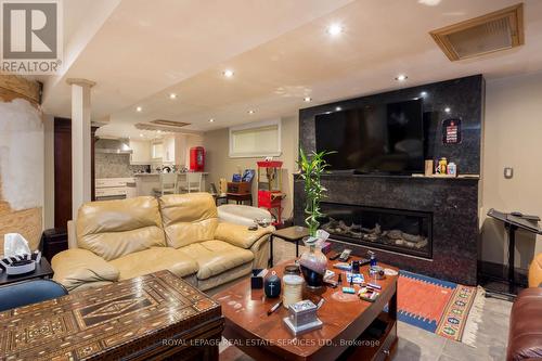 53 Findhorn Crescent, Vaughan (Maple), ON - Indoor Photo Showing Living Room With Fireplace