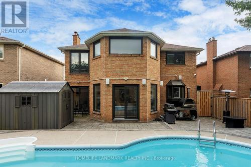 345 Raymerville Drive, Markham (Raymerville), ON - Outdoor With In Ground Pool