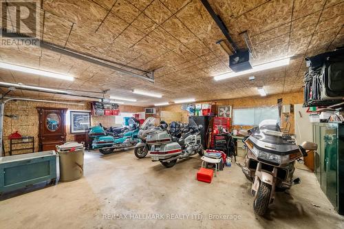 2422 Snow Valley Road, Springwater (Snow Valley), ON - Indoor Photo Showing Garage