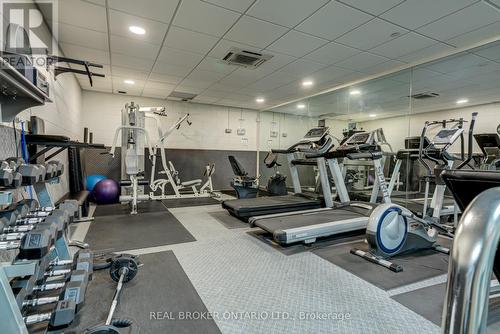 608 - 4727 Sheppard Avenue E, Toronto (Agincourt South-Malvern West), ON - Indoor Photo Showing Gym Room