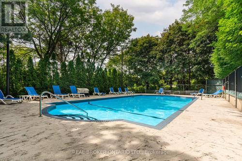 608 - 4727 Sheppard Avenue E, Toronto (Agincourt South-Malvern West), ON - Outdoor With In Ground Pool With Backyard