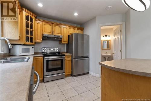 180 Rennick Road, Moncton, NB - Indoor Photo Showing Kitchen With Stainless Steel Kitchen