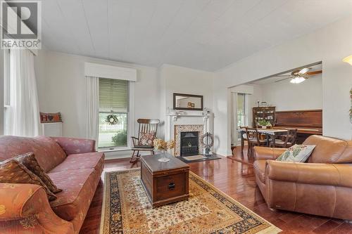 109 Gore, Amherstburg, ON - Indoor Photo Showing Living Room With Fireplace