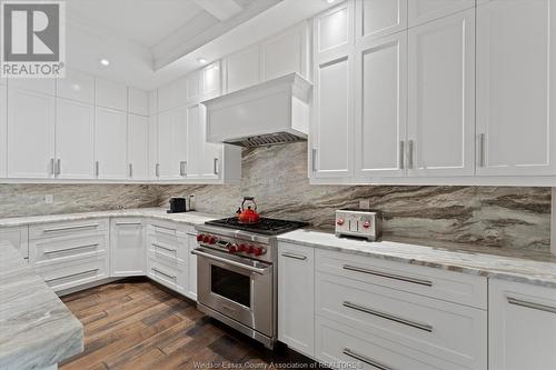 540 Kennedy Drive West, Windsor, ON - Indoor Photo Showing Kitchen With Upgraded Kitchen