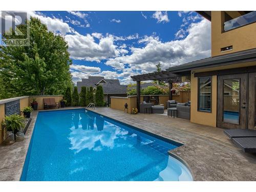 127 Skyland Drive, Kelowna, BC - Outdoor With In Ground Pool With Deck Patio Veranda