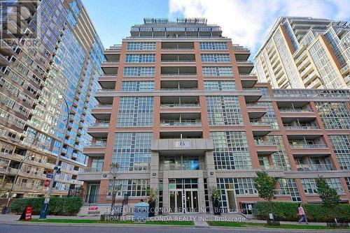 1908 - 65 East Liberty Street, Toronto, ON - Outdoor With Balcony With Facade