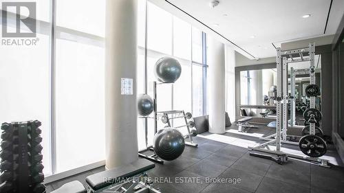 2705 - 16 Bonnycastle Street, Toronto (Waterfront Communities), ON - Indoor Photo Showing Gym Room