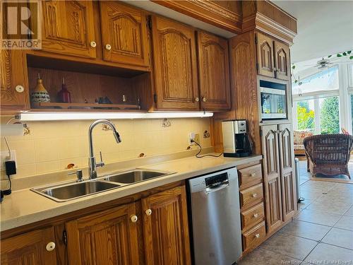 475 Carter, Bathurst, NB - Indoor Photo Showing Kitchen With Double Sink