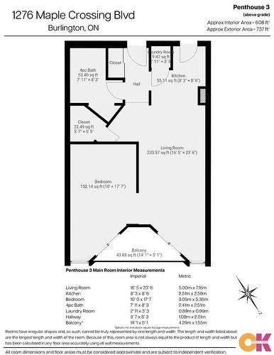 1276 Maple Crossing Boulevard|Unit #Ph3, Burlington, ON - Other