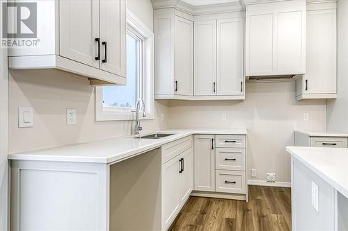 15 Teravista, Sudbury, ON - Indoor Photo Showing Kitchen With Double Sink