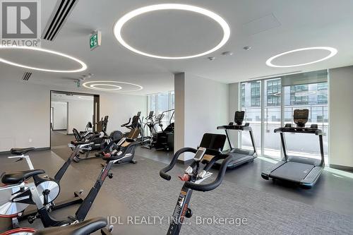 3108 - 100 Dalhousie Street, Toronto (Church-Yonge Corridor), ON - Indoor Photo Showing Gym Room