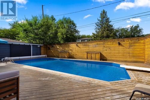 3535 Argyle Road, Regina, SK - Outdoor With Above Ground Pool