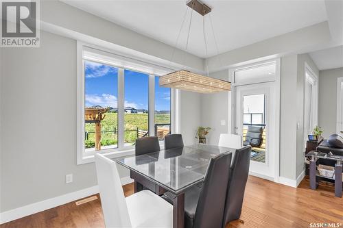 351 Fast Court, Saskatoon, SK - Indoor Photo Showing Dining Room