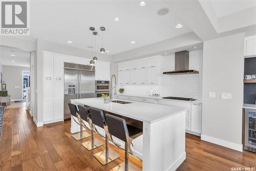 351 Fast Court, Saskatoon, SK - Indoor Photo Showing Kitchen With Upgraded Kitchen