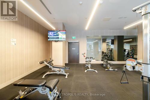 321 - 8 Nahani Way, Mississauga, ON - Indoor Photo Showing Gym Room