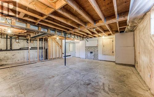 6998 St. Patrick Street, Dublin, ON - Indoor Photo Showing Basement