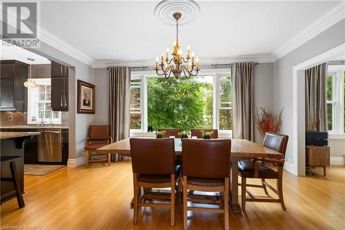 170 4Th Street W, Owen Sound, ON - Indoor Photo Showing Dining Room