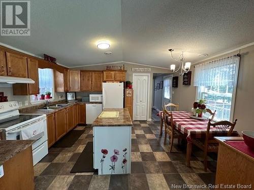 148 Hazelton Road, Doaktown, NB - Indoor Photo Showing Kitchen With Double Sink