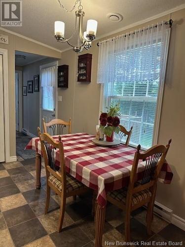 148 Hazelton Road, Doaktown, NB - Indoor Photo Showing Dining Room