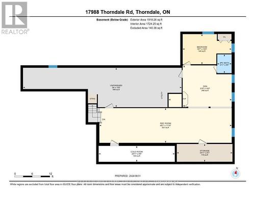 Below Ground - 17988 Thorndale Road, Thames Centre (Thorndale), ON - Other