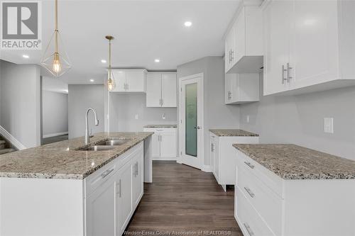 20 Betty Court, Chatham, ON - Indoor Photo Showing Kitchen With Double Sink With Upgraded Kitchen