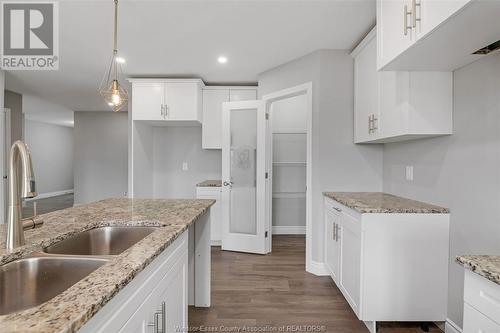 20 Betty Court, Chatham, ON - Indoor Photo Showing Kitchen With Double Sink With Upgraded Kitchen