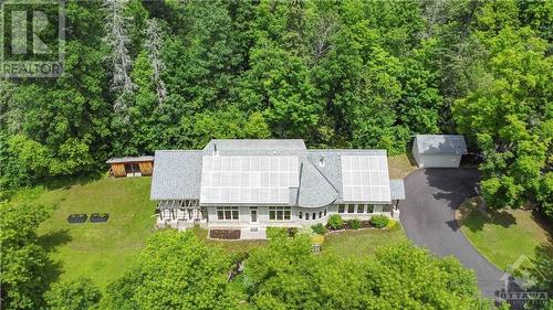 Drone photo of the home. - 698 Moffat Street, Pembroke, ON - Outdoor