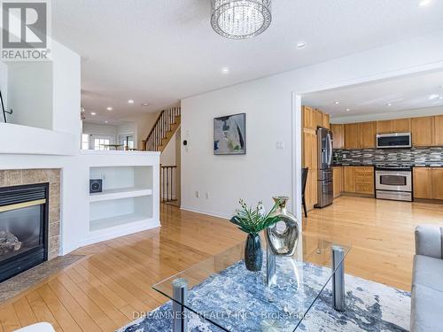 1097 Bowring Crescent, Milton (Beaty), ON - Indoor Photo Showing Living Room With Fireplace