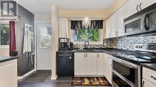 30 Shalfleet Boulevard, Brantford, ON - Indoor Photo Showing Kitchen With Double Sink