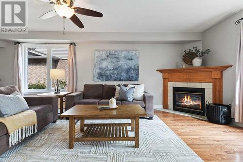 1748 Creekside Street, London, ON - Indoor Photo Showing Living Room With Fireplace