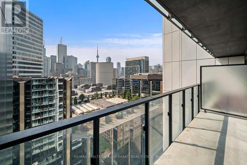 1608 - 20 Edward Street, Toronto (Bay Street Corridor), ON - Outdoor With Balcony With View