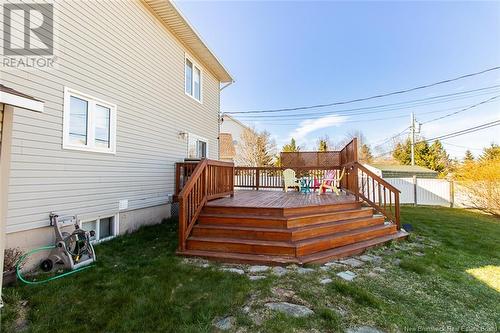 24 Greenhaven, Moncton, NB - Outdoor With Deck Patio Veranda With Exterior