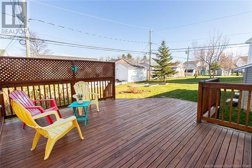 24 Greenhaven, Moncton, NB - Outdoor With Deck Patio Veranda With Exterior