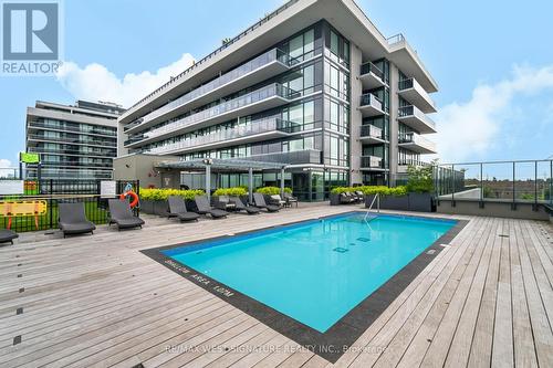 204 - 4800 Highway 7, Vaughan, ON - Outdoor With In Ground Pool With Deck Patio Veranda