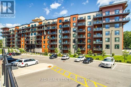 616 - 302 Essa Road, Barrie (400 West), ON - Outdoor With Balcony With Facade