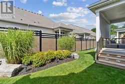 Rear yard - 