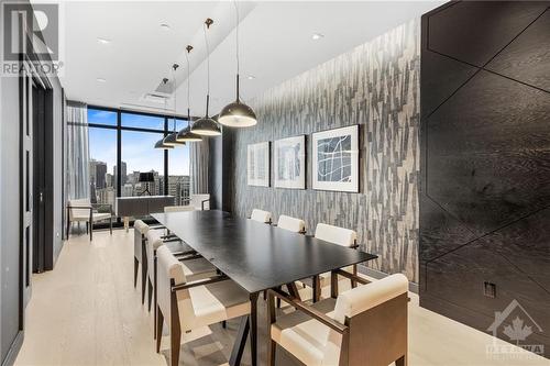 255 Bay Street Unit#708, Ottawa, ON - Indoor Photo Showing Dining Room