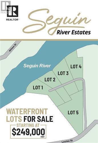 Lot2 Seguin River Estates Louisa Street, Parry Sound, ON 