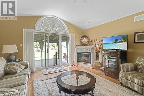 1217 Imperial Crescent, Windsor, ON - Indoor Photo Showing Living Room With Fireplace