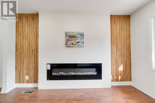 126 Walter Street, Kitchener, ON - Indoor Photo Showing Living Room With Fireplace