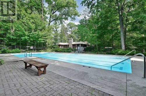 44 - 1180 Walden Circle, Mississauga, ON - Outdoor With In Ground Pool With Backyard