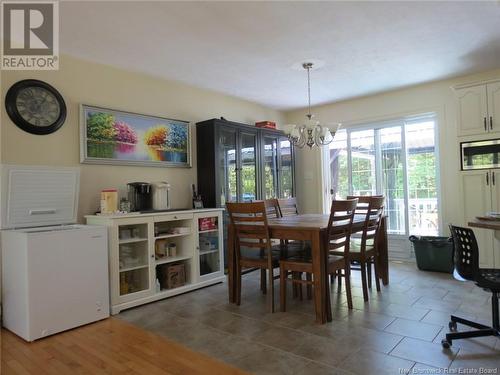 6 Irene Street, Burton, NB - Indoor Photo Showing Dining Room