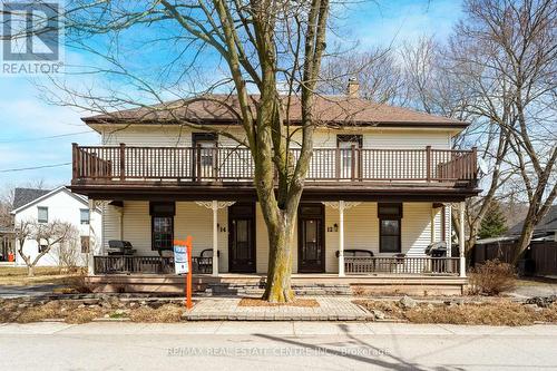 14 Noble Street, Halton Hills, ON - Outdoor With Balcony With Deck Patio Veranda With Facade