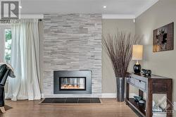 Living Room Gas Fireplace - 