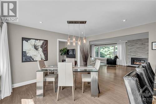 Dining Room - 162 Heath Street, Ottawa, ON - Indoor Photo Showing Other Room With Fireplace