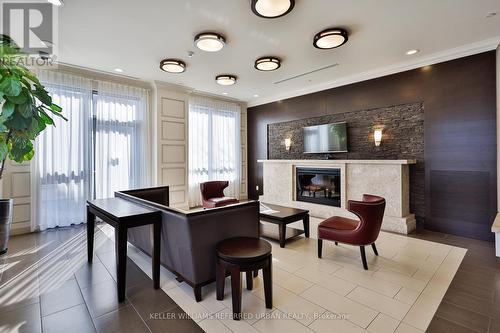 323 - 35 Saranac Boulevard, Toronto (Englemount-Lawrence), ON - Indoor With Fireplace