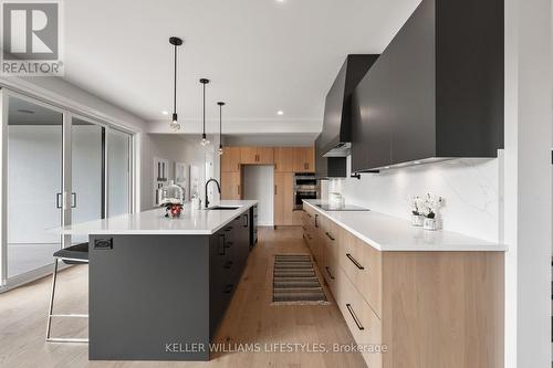 163 Westbrook Drive, Middlesex Centre (Kilworth), ON - Indoor Photo Showing Kitchen With Upgraded Kitchen