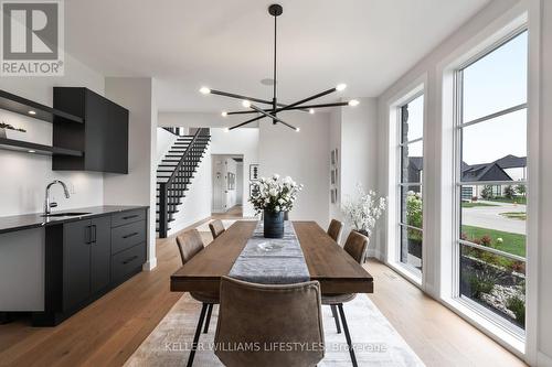 163 Westbrook Drive, Middlesex Centre (Kilworth), ON - Indoor Photo Showing Dining Room